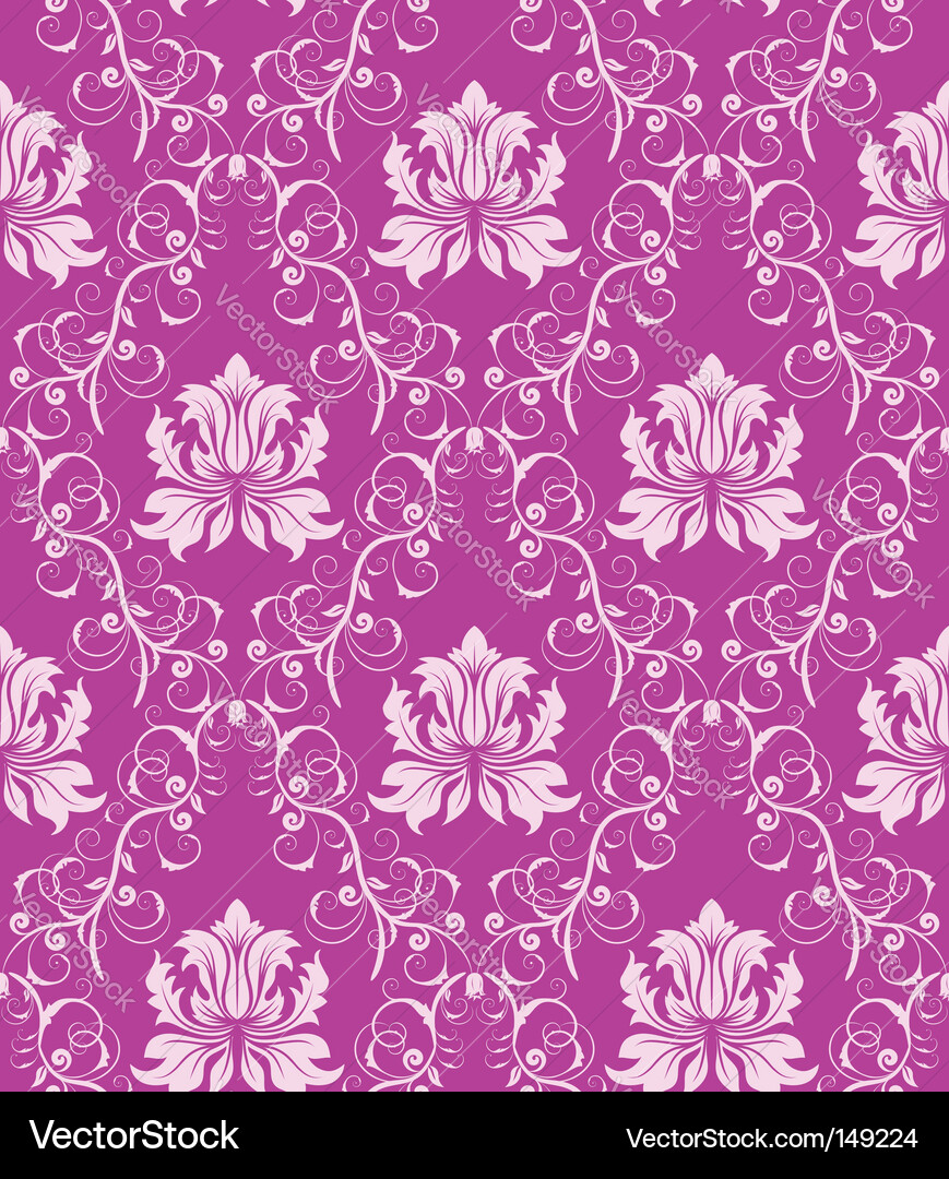 Damask pattern Vector Image