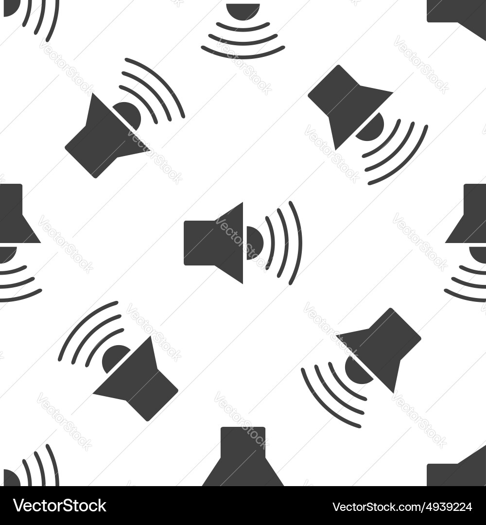 Loudspeaker pattern vector image
