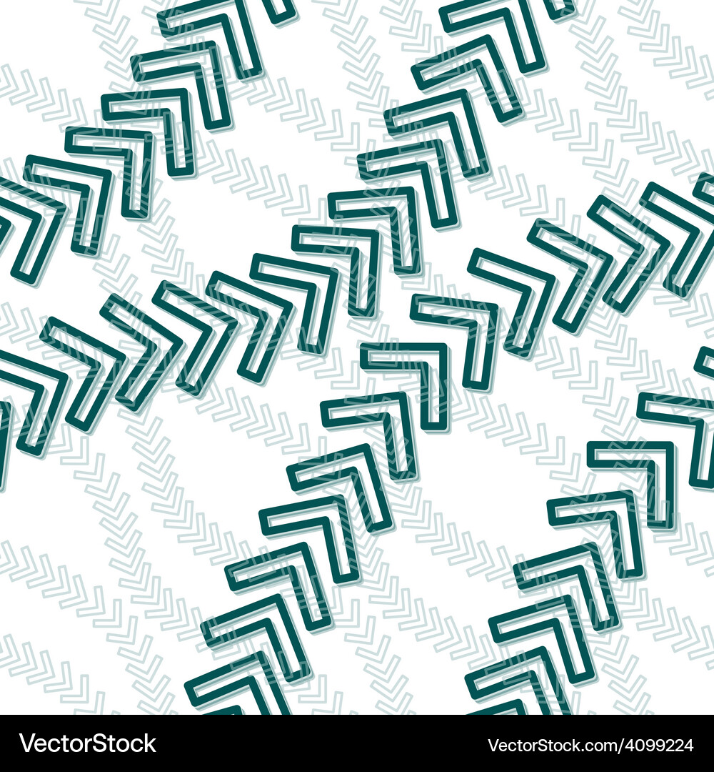 Seamless arrow pattern Vector Image