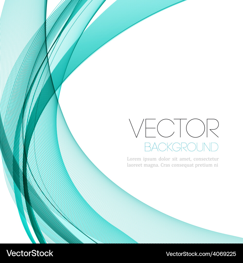 Abstract Color Line Background vector image