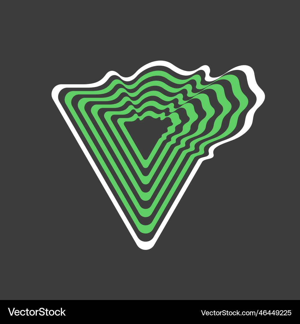 Dynamic Wave Abstract Background vector image
