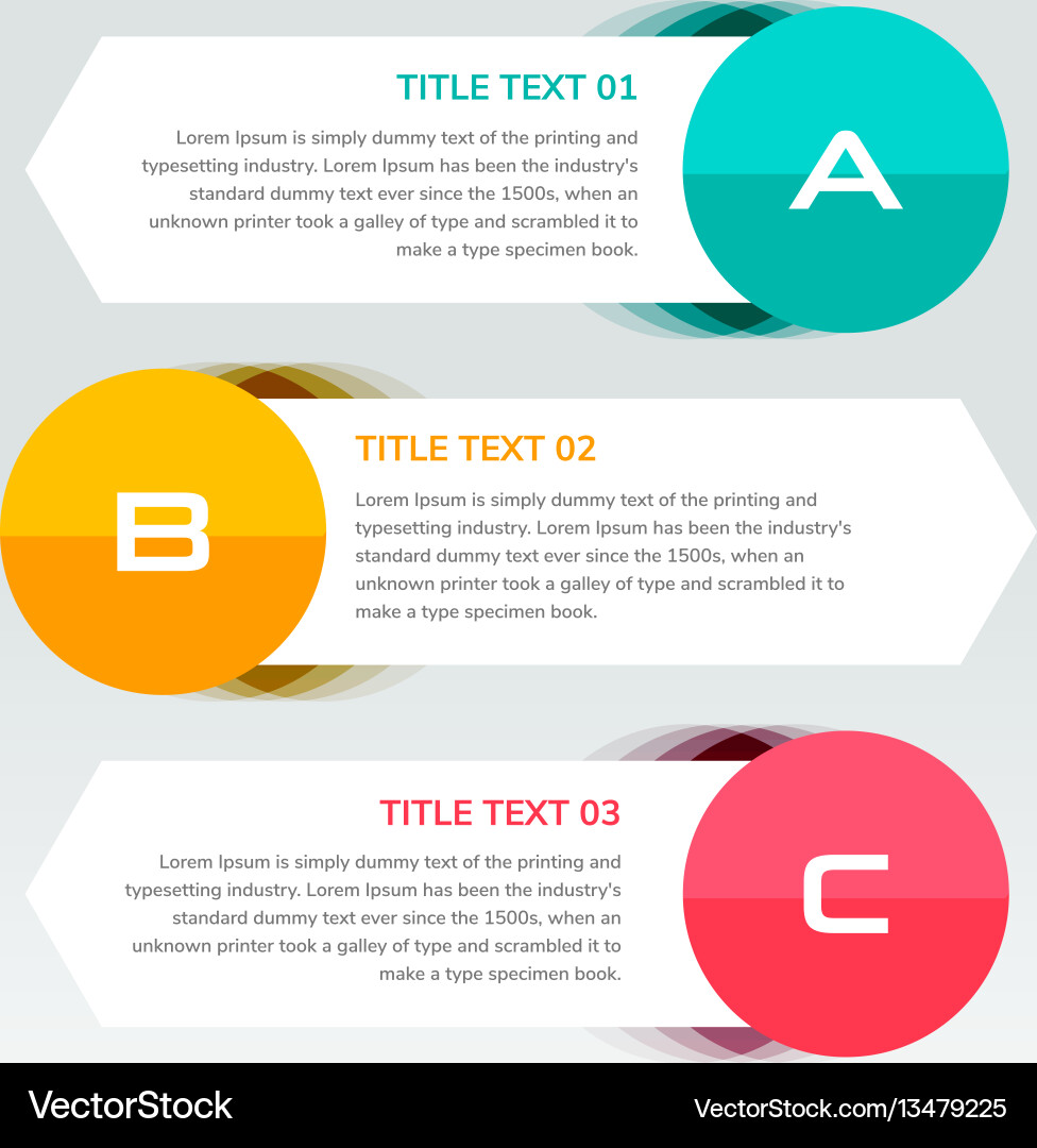 Infographic design template vector image