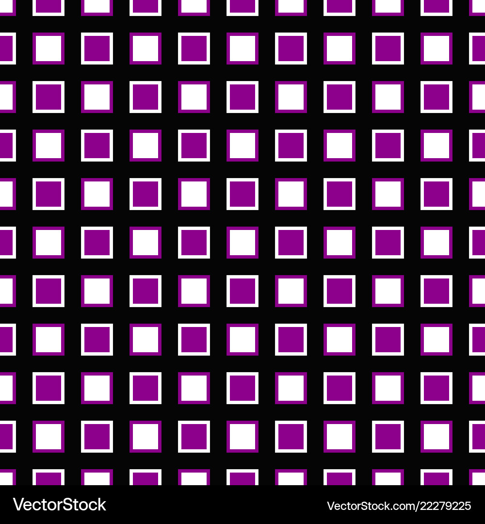 Simple seamless pattern - square background design vector image