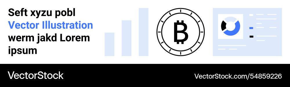 Cryptocurrency analysis with blockchain icon data Cryptocurrency analysis with blockchain icon data vector image