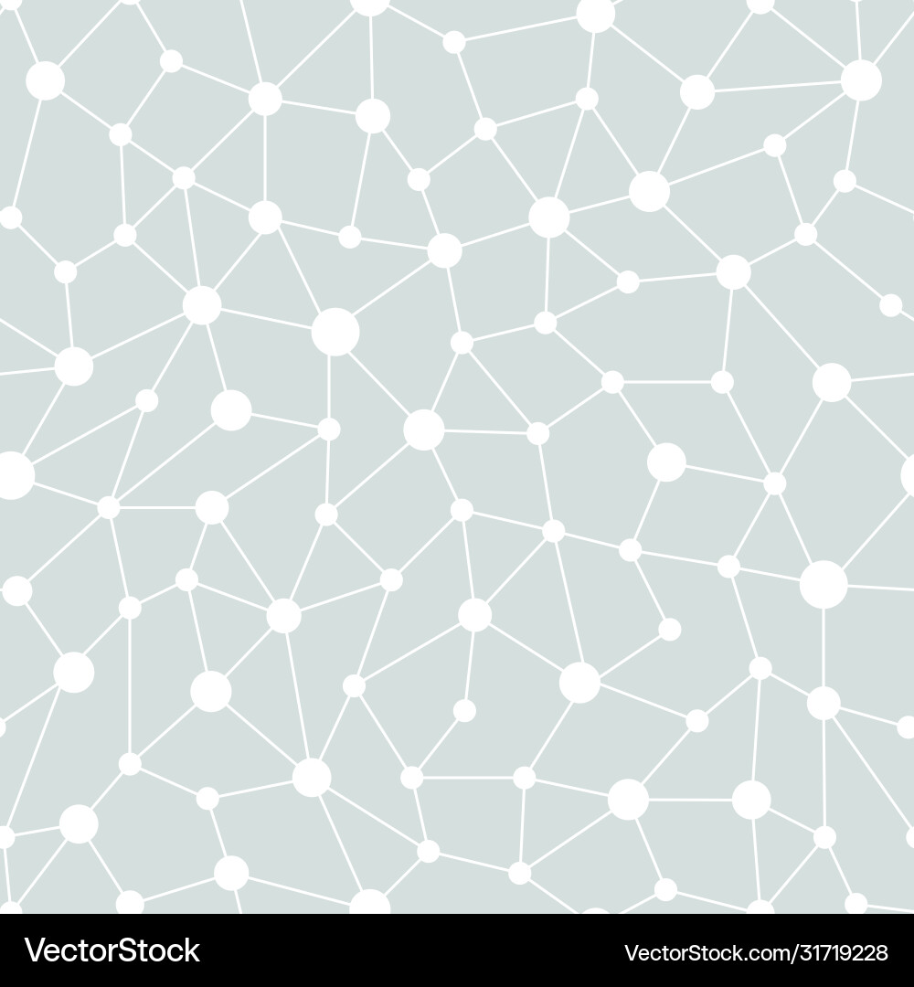 Neural network seamless pattern Neural network seamless pattern vector image