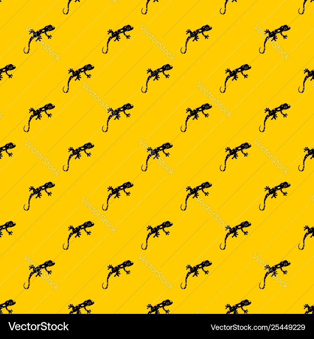 Chameleon pattern Chameleon pattern vector image