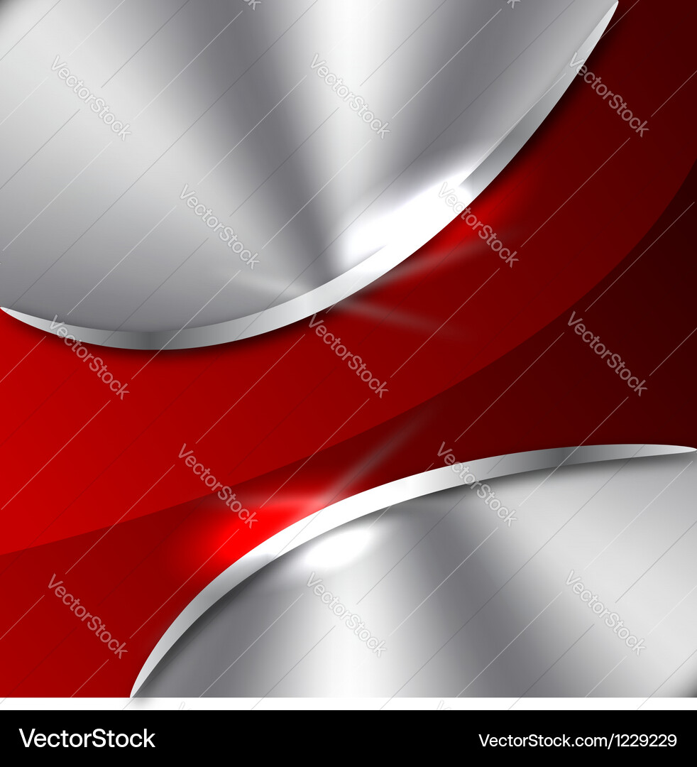 Metallic Red Texture Background Vector Image