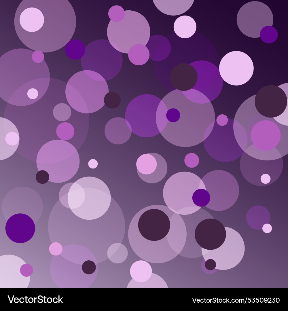 Colored background with round elements Vector Image