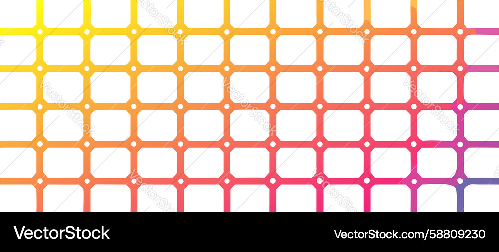 Intense Abstract Grid Pattern Vector Image