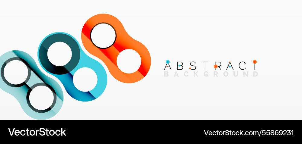 Abstract circle element composition Abstract circle element composition vector image