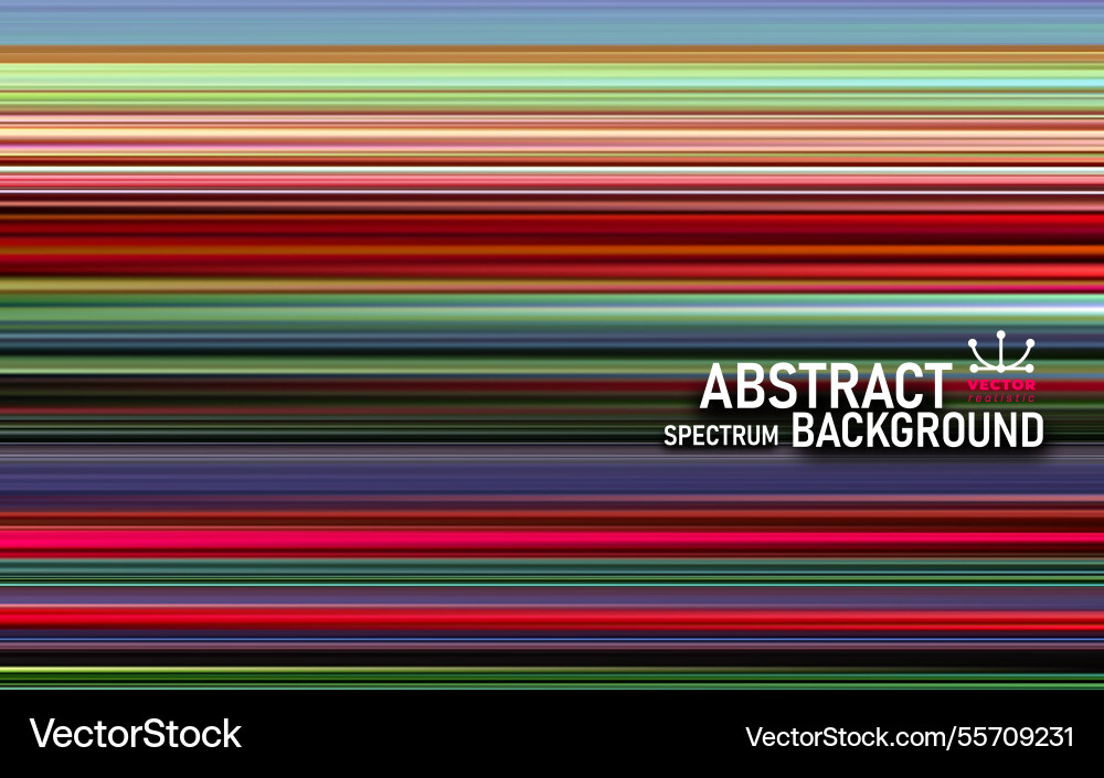 Abstract multi color spectrum background Abstract multi color spectrum background Vector Image