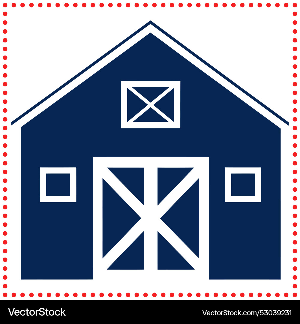 Barn ideal for farm and countryside designs Vector Image