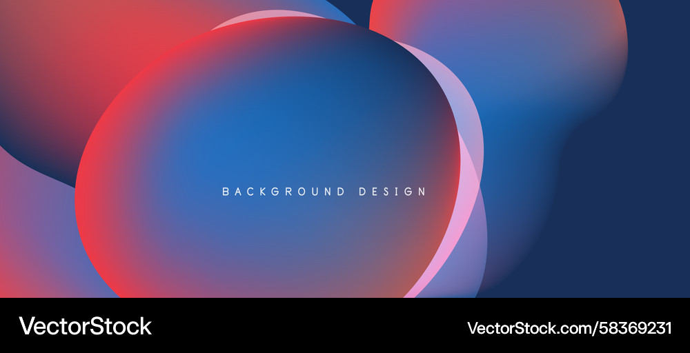Dynamic Fluid Gradient Background Vector Image
