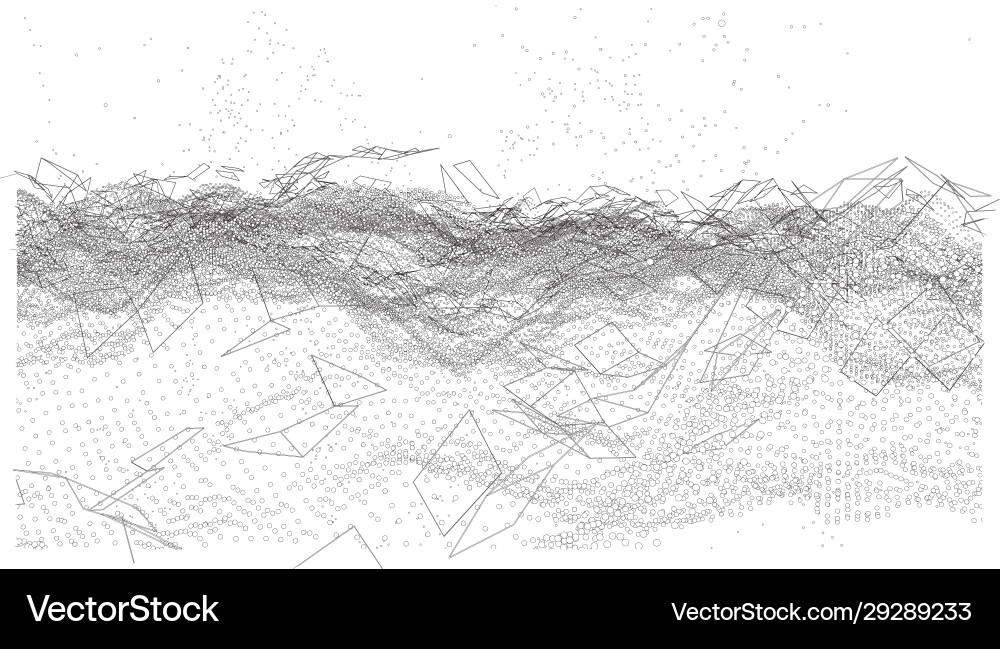 Background consisting dots and lines Background consisting dots and lines vector image