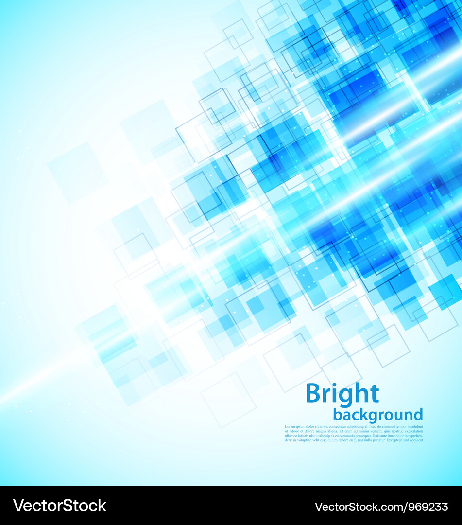 Background with squares Vector Image
