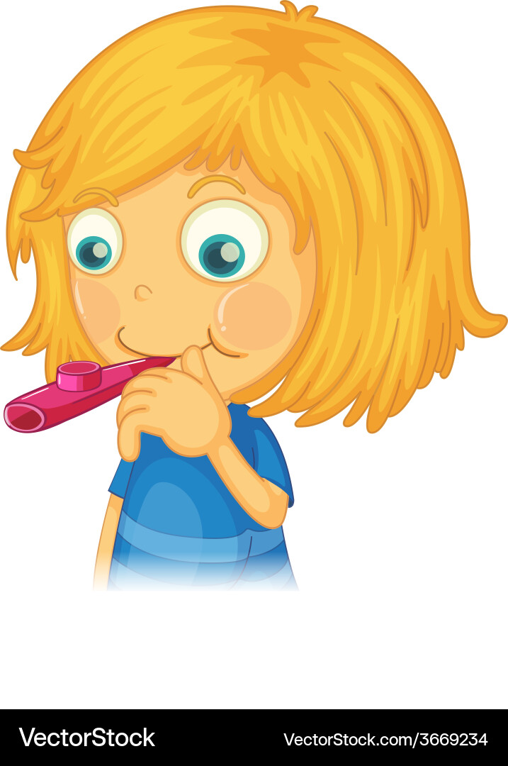 Kazoo Royalty Free Vector Image VectorStock