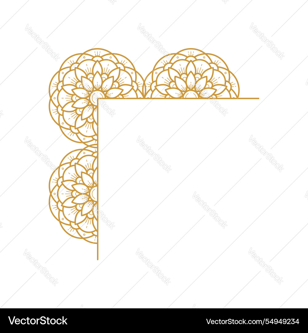 Mandala element pattern design ornament Mandala element pattern design ornament Vector Image