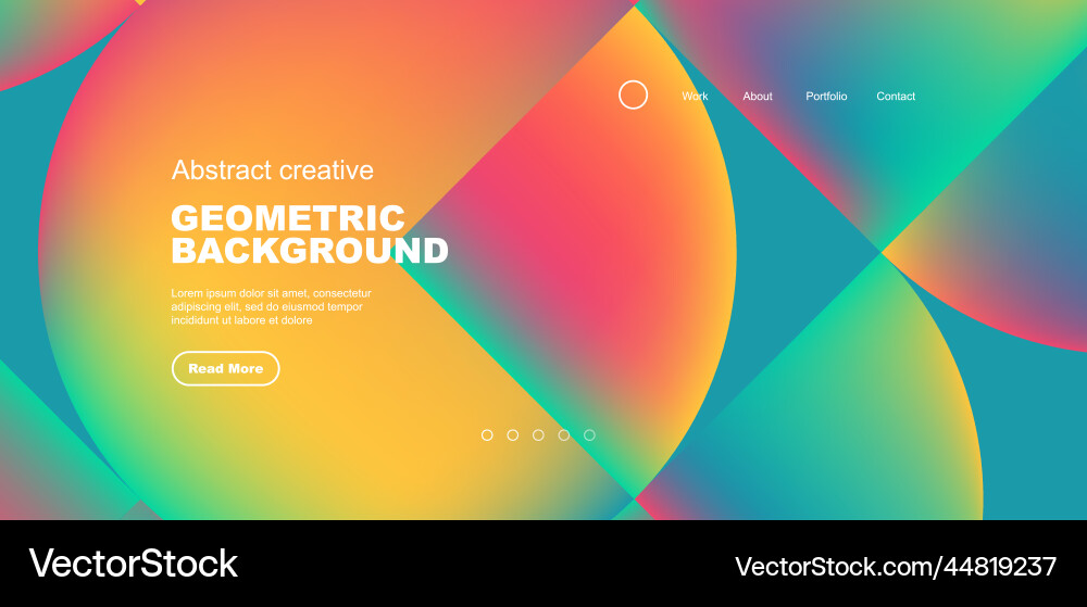 Circle abstract background with fluid gradient Circle abstract background with fluid gradient vector image
