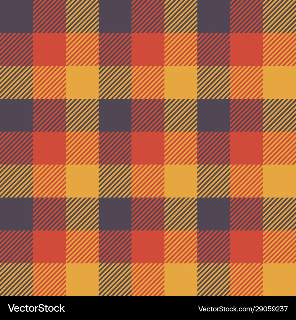 Tartan seamless pattern background autumn color Tartan seamless pattern background autumn color vector image