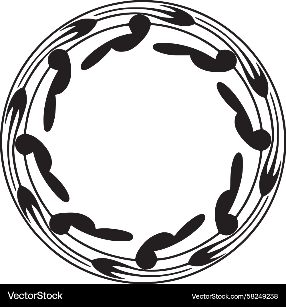 Dynamic Wave Circulation Vector Image