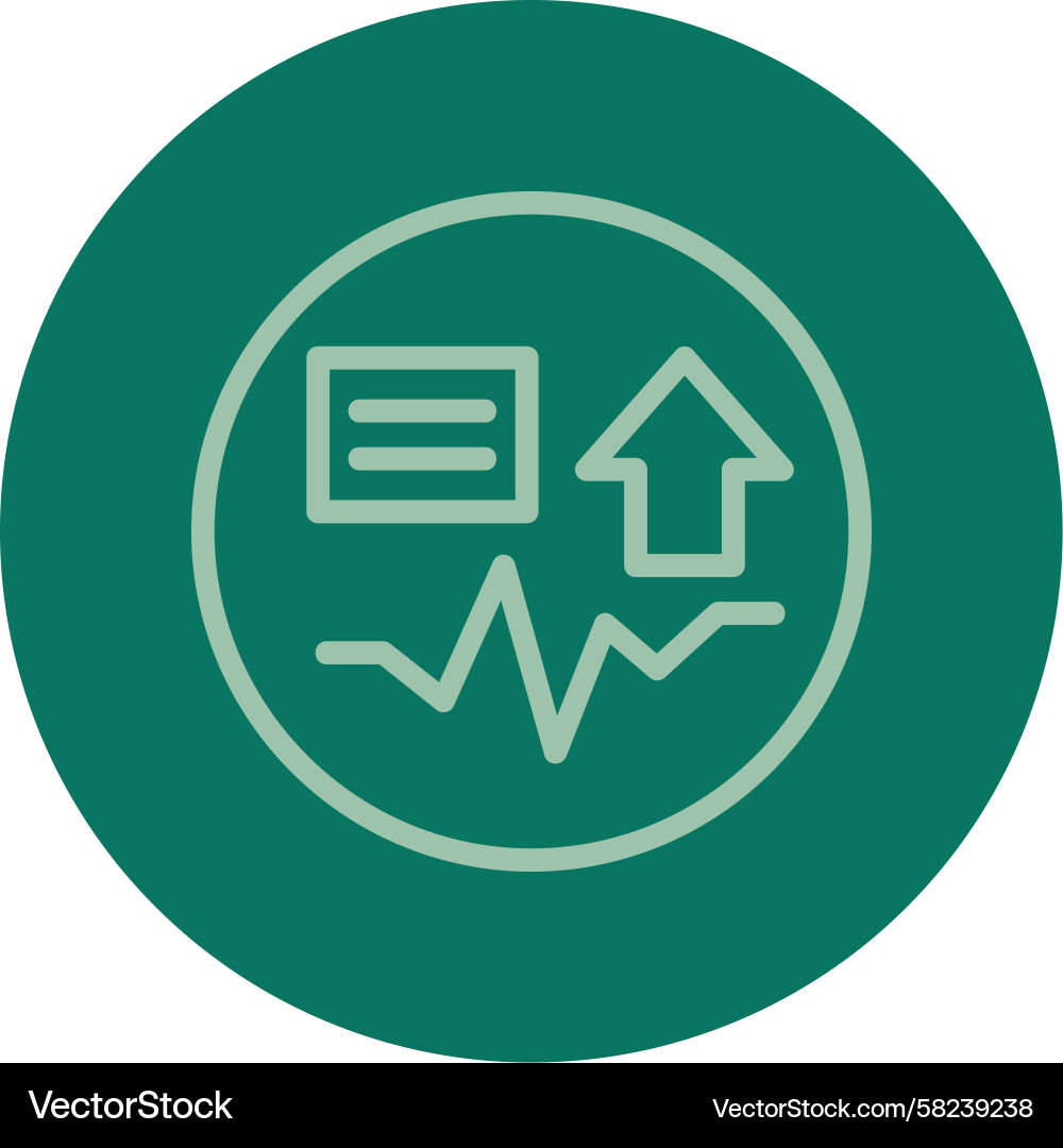 Multi Color Shift Line Icon Vector Image