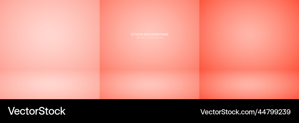 Peach Studio Backdrop - Abstract Gradient vector image