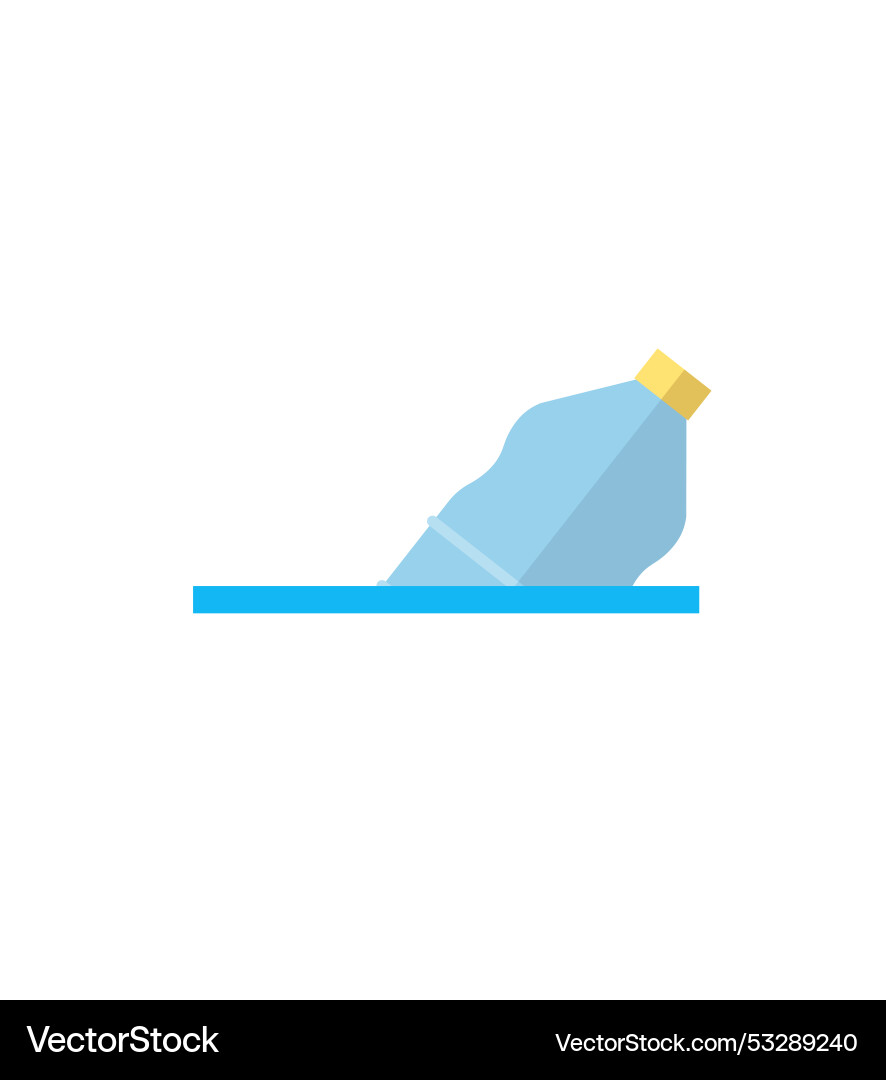 Garbage dirty streets are visible problem Vector Image