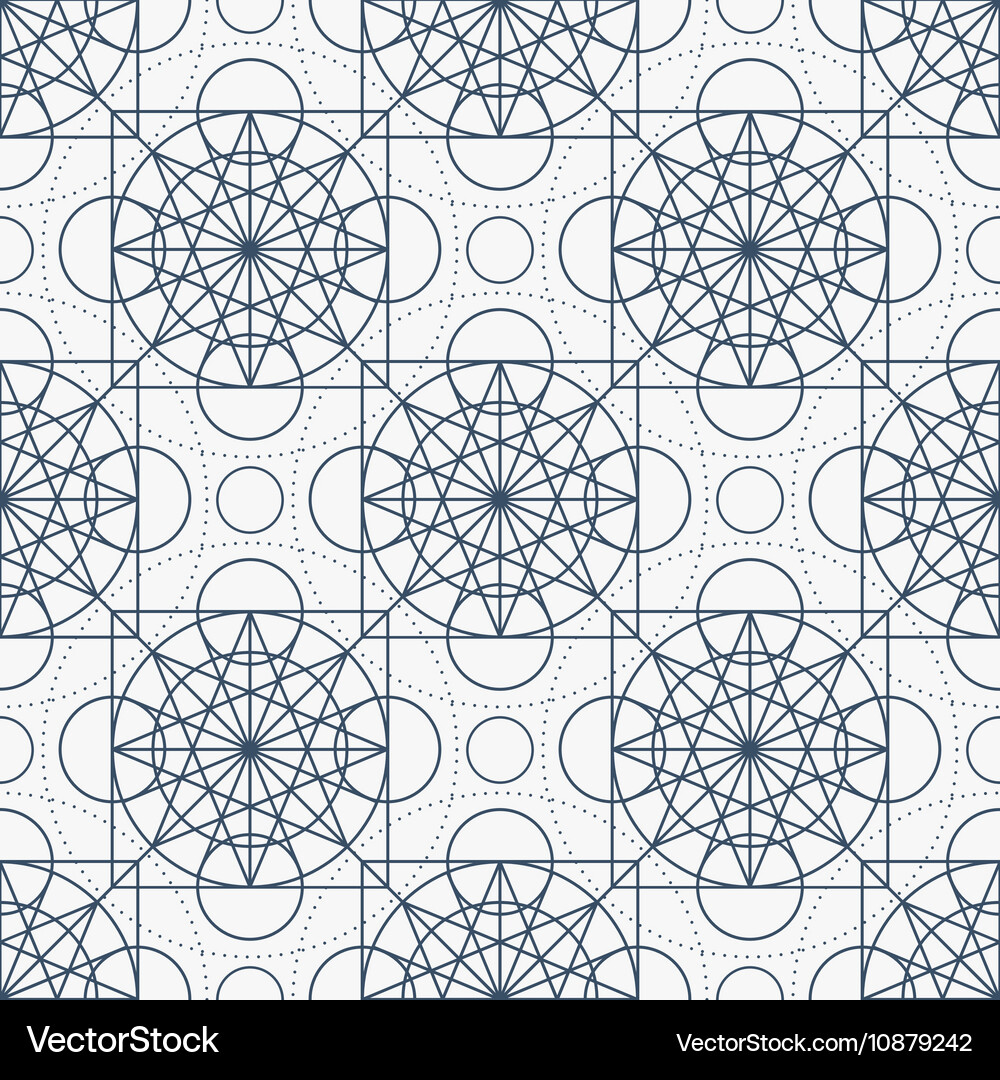 Geometry seamless pattern Vector Image