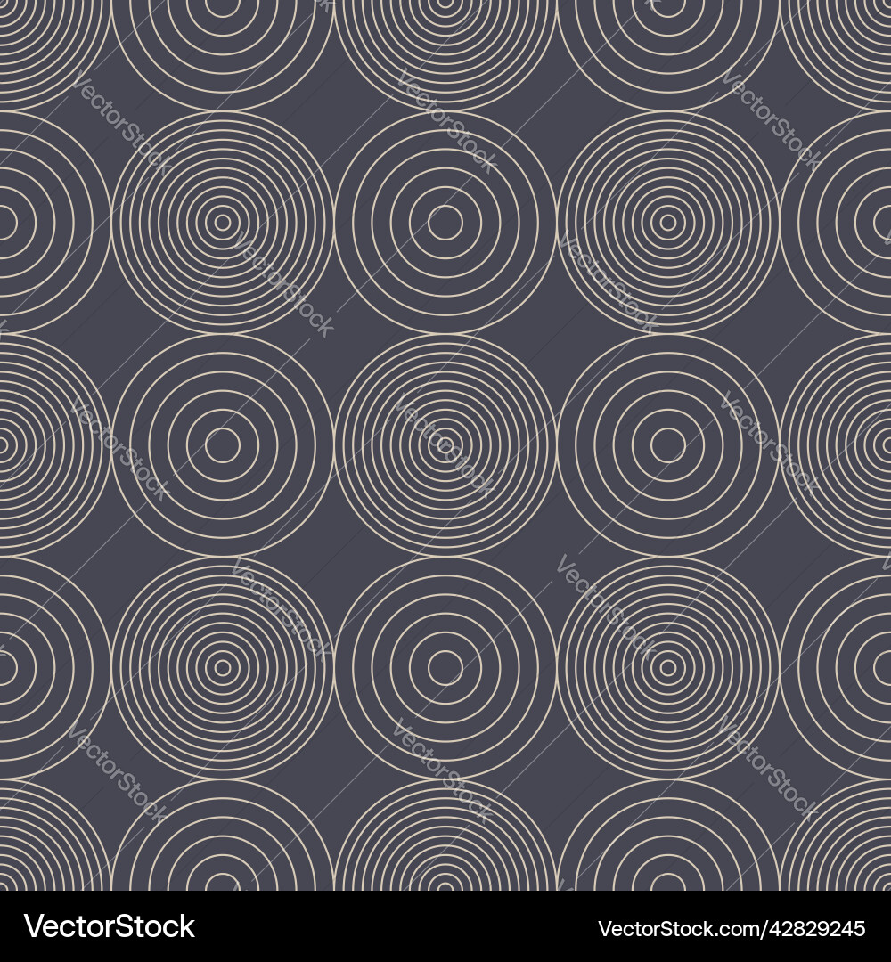 Geometric Circle Pattern Vector Image