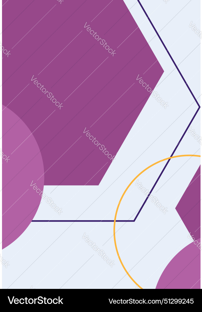 Seamless pattern with abstract geometric shapes Vector Image
