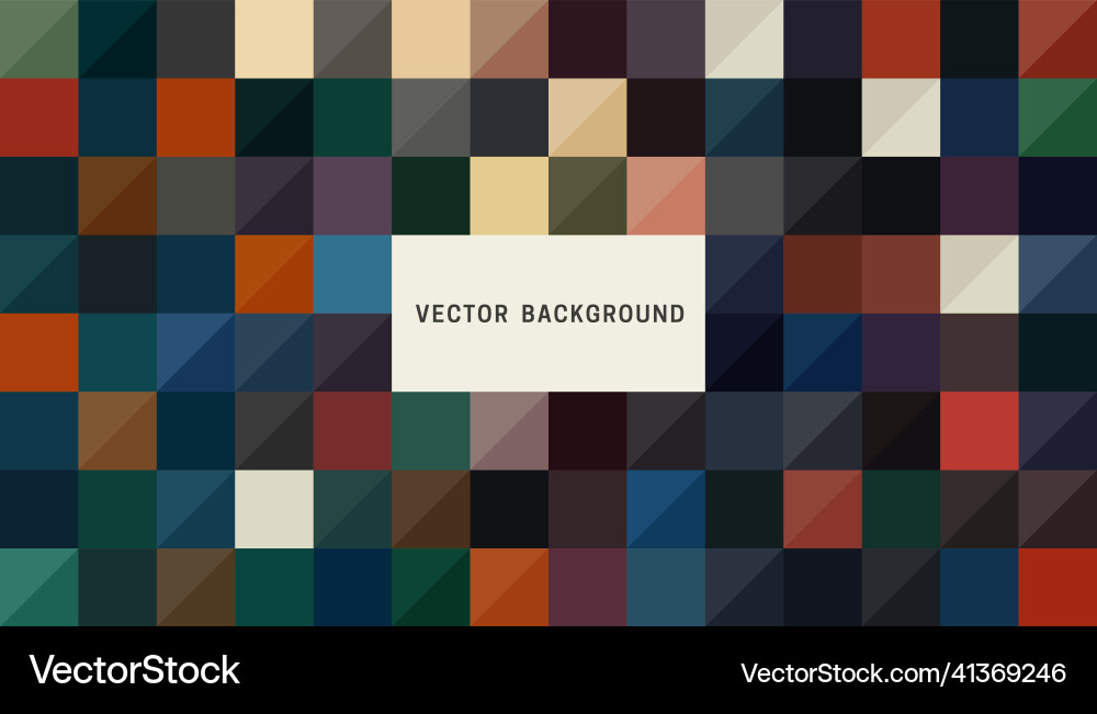Geometric background with coloured squares Geometric background with coloured squares vector image