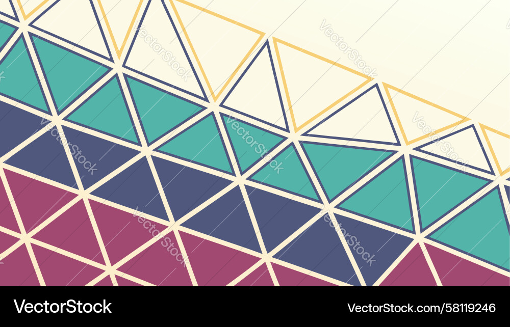 Low Poly Gradient Triangle Background Vector Image