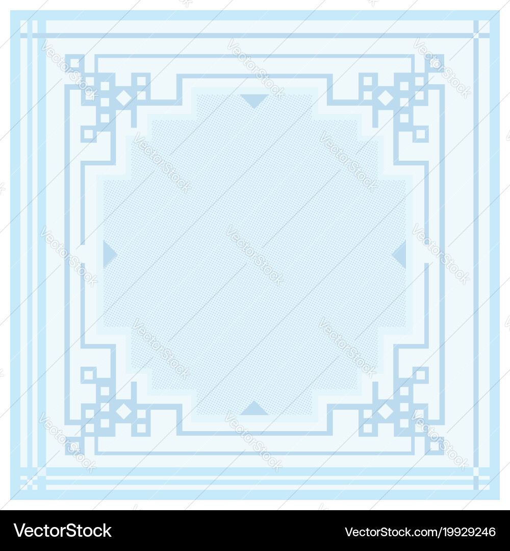 Napkin design pattern Vector Image