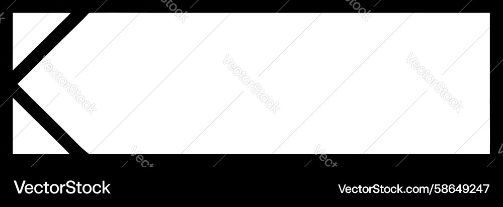 Rectangle frame with arrow head design Vector Image