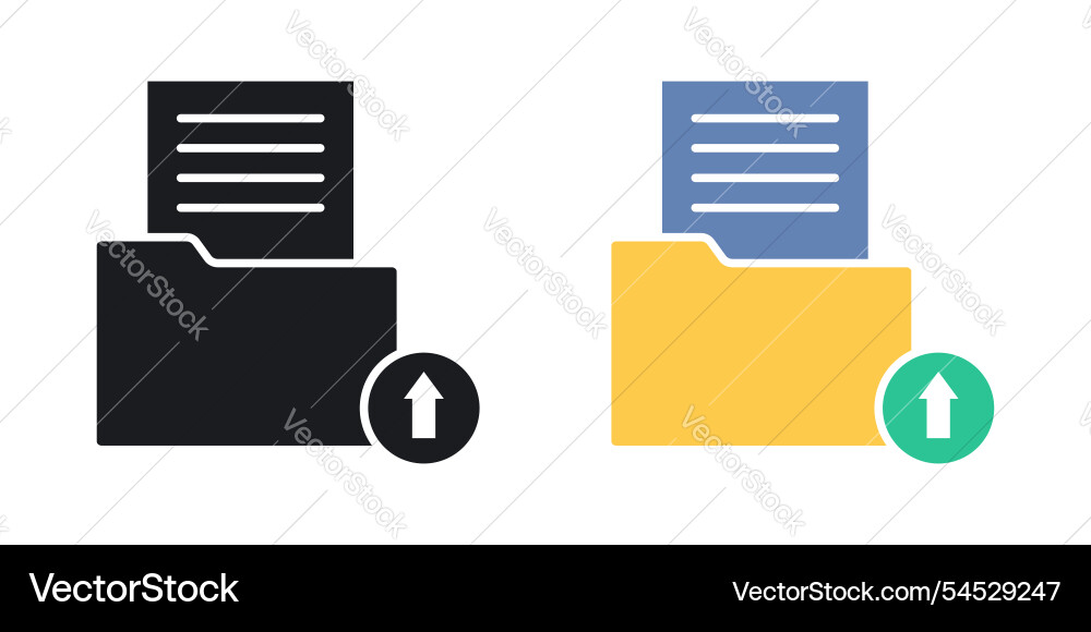 Upload file icon Upload file icon vector image