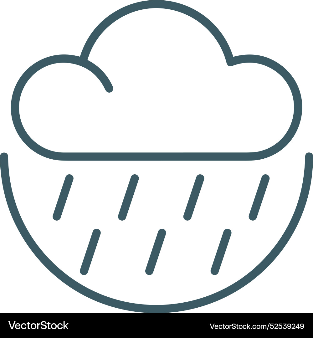 Cloud storage icon symbol image of the hosting Vector Image