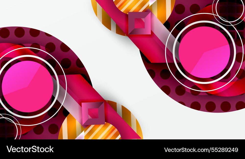 Dynamic complex geometric abstract background Dynamic complex geometric abstract background vector image
