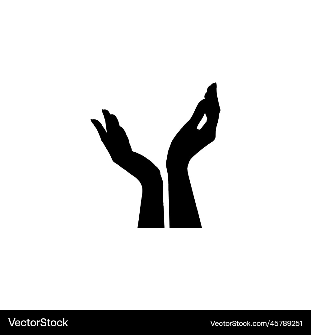 Clapping hands icon simple style congratulation Vector Image