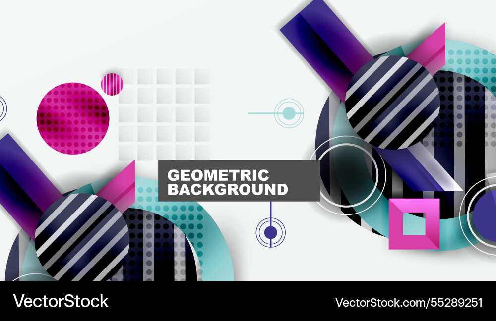 Dynamic complex geometric abstract background Dynamic complex geometric abstract background vector image