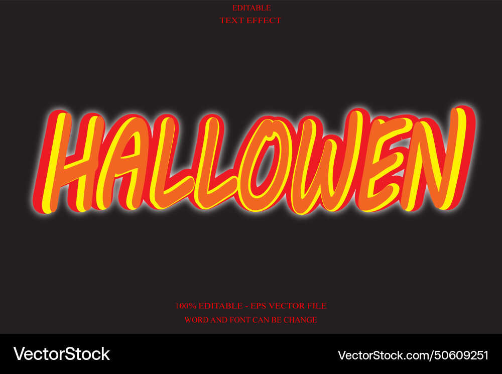Editable text effect emboss Editable text effect emboss Vector Image