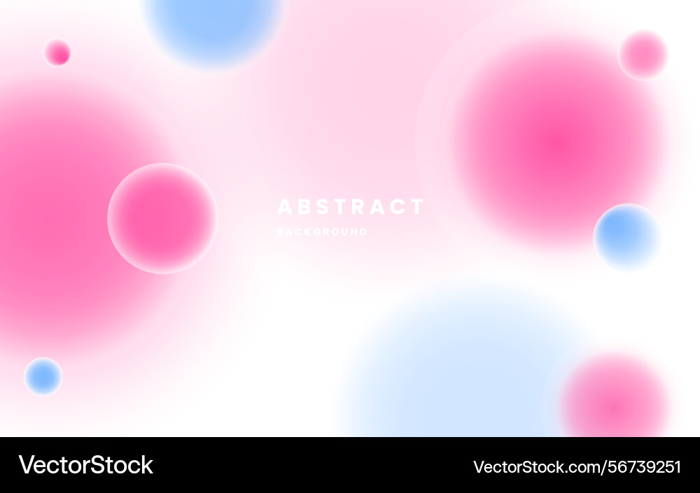 Pastel gradient abstract background with soft vector image