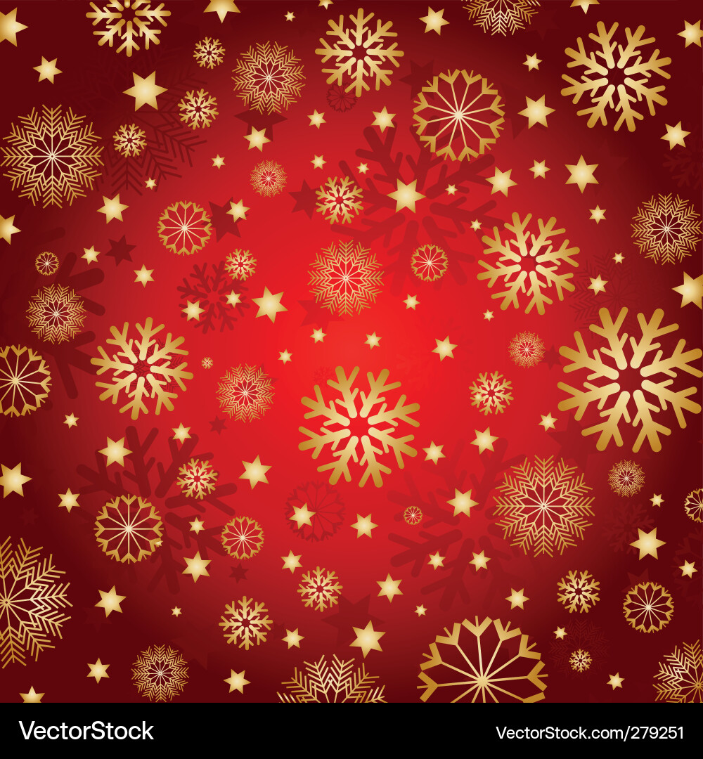 Snowflakes pattern Vector Image