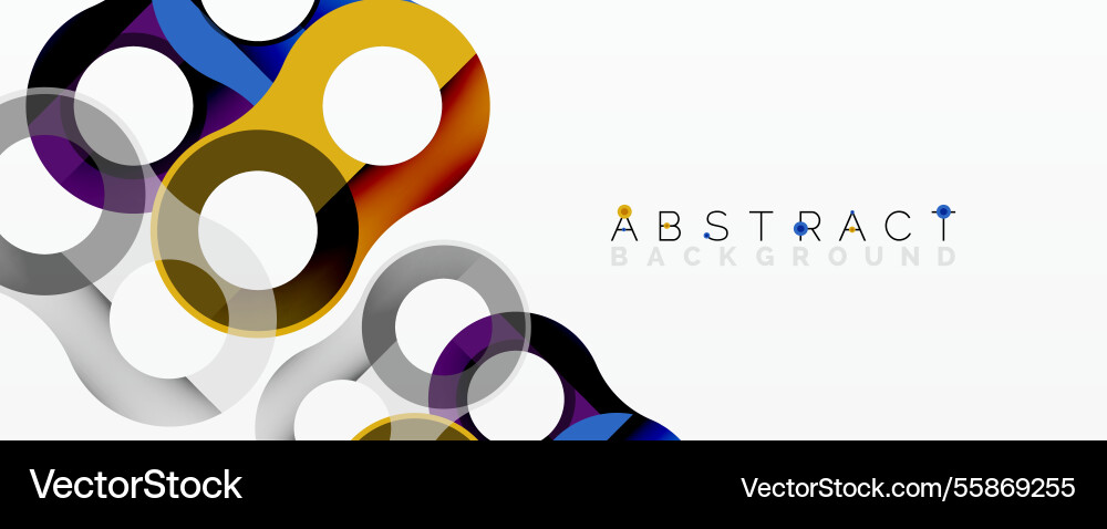 Abstract geometric pattern with interlocking Abstract geometric pattern with interlocking vector image