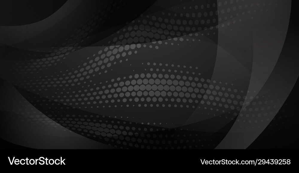 Abstract background halftone dots and curved Abstract background halftone dots and curved vector image