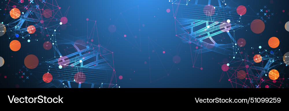Abstract background with a wireframe dynamic Abstract background with a wireframe dynamic vector image