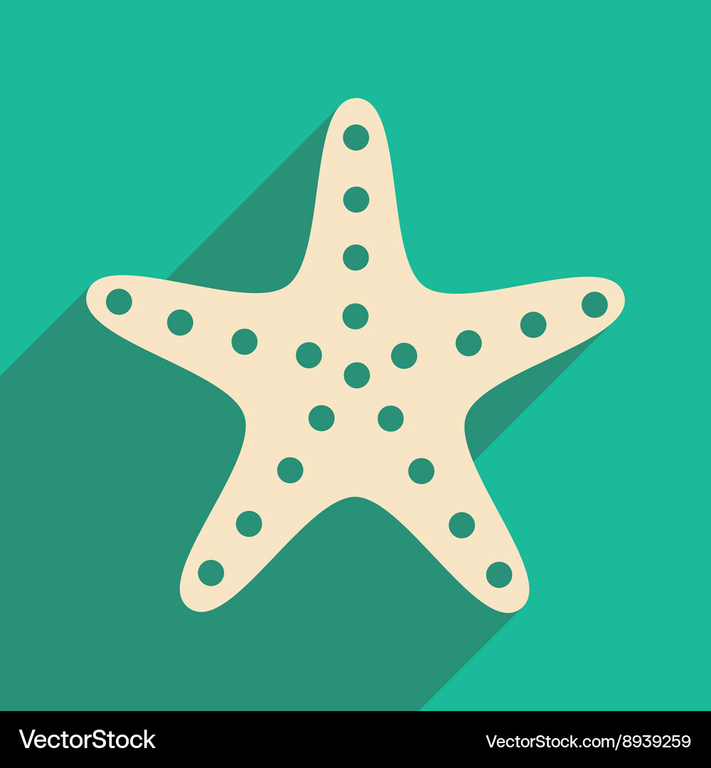 Flat with shadow icon and mobile application Vector Image
