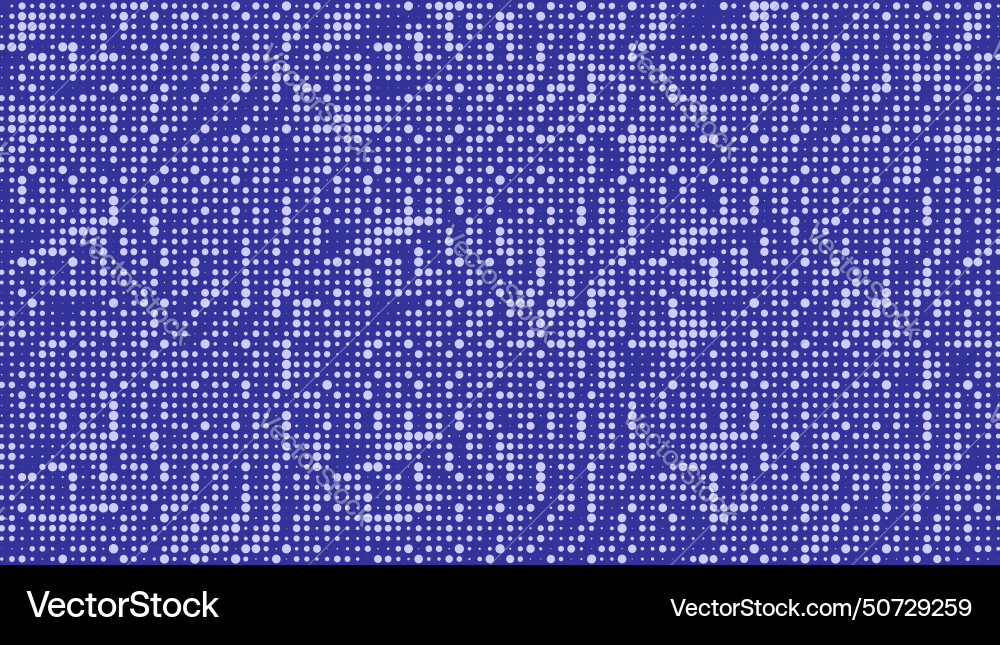 Halftone dotted background repeated pattern vector image