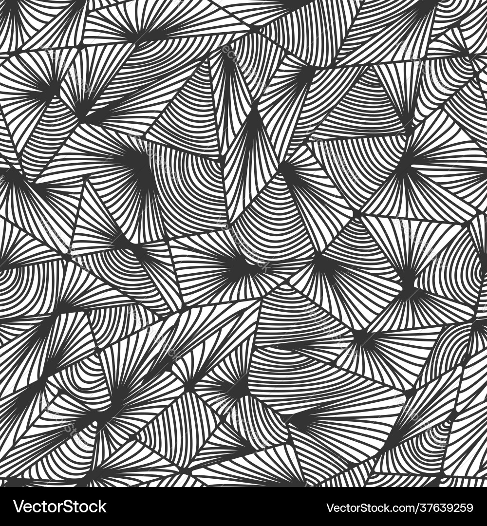 Interlocking Angular Pattern vector image
