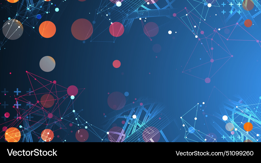 Abstract background with a wireframe dynamic Abstract background with a wireframe dynamic vector image