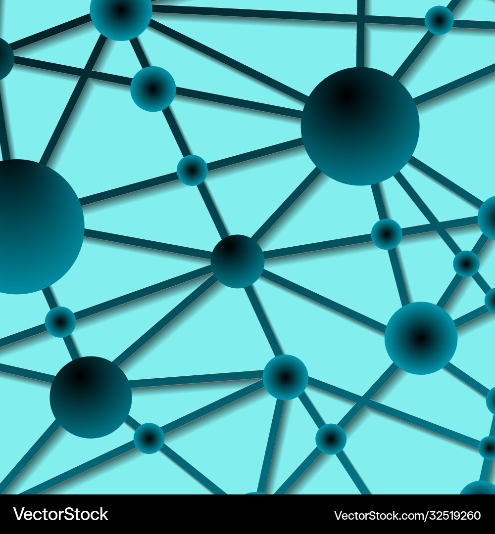 Background molecules and chemical formulas Vector Image